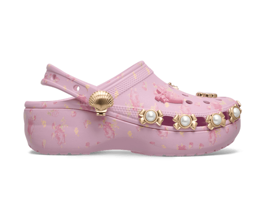 LoveShackFancy Classic Platform Clog - Ballerina Pink